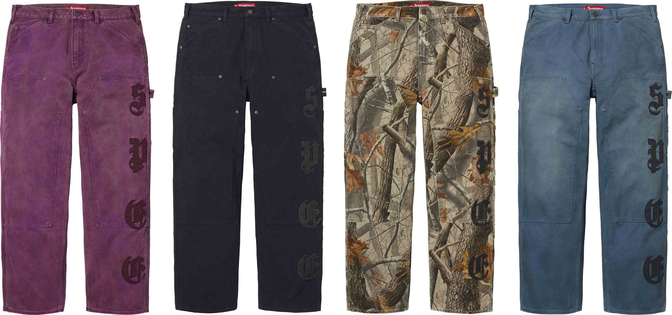 Leather Appliqué Double Knee Painter Pant view 4